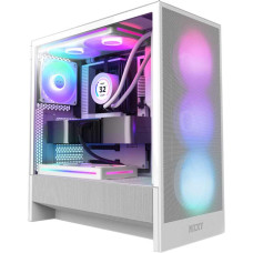 Корпус NZXT H5 Flow RGB White (CC-H52FW-R1)