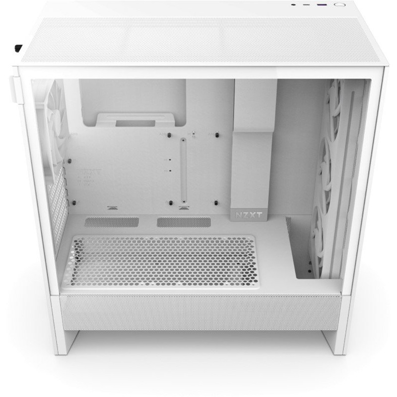Корпус NZXT H5 Flow RGB White (CC-H52FW-R1)