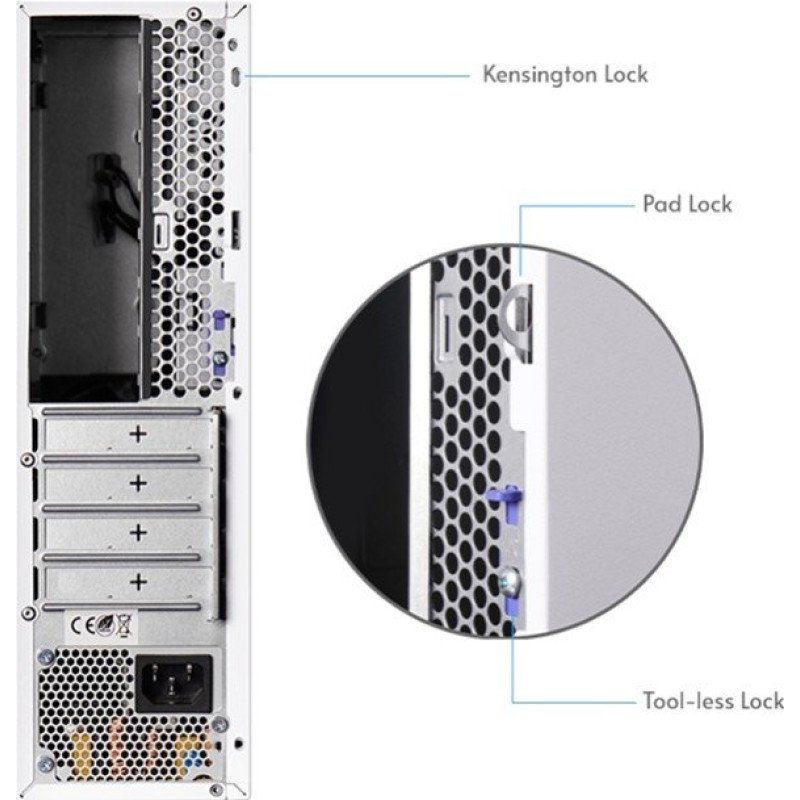 Корпус Chieftec SLIM FF WHITE UNI BE-10W-300