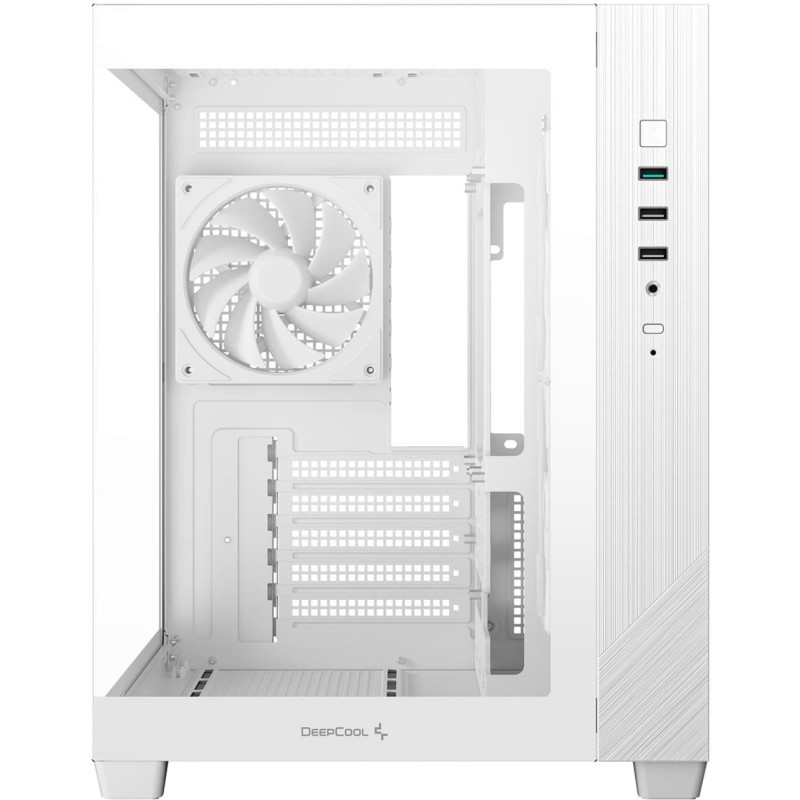 Корпус DeepCool CG330 3F White (R-CG330-WHNGM3-G)