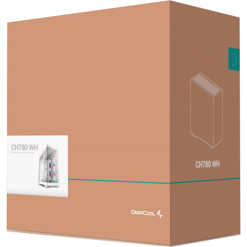 Body DeepCool CH780 White (R-CH780-WHADE41-G-1) без BP