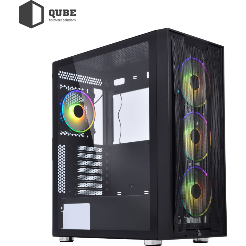 Корпус QUBE GALAXY Black (GALAXY_FCNU3)