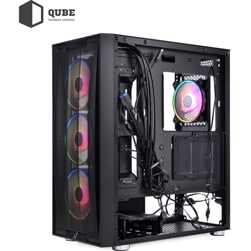 Корпус QUBE GALAXY Black (GALAXY_FCNU3)
