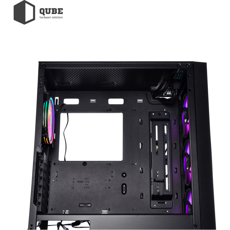 Корпус QUBE GALAXY Black (GALAXY_FCNU3)