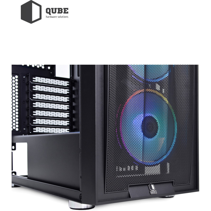 Корпус QUBE GALAXY Black (GALAXY_FCNU3)