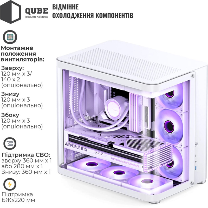 Корпус JONSBO TK-2 White