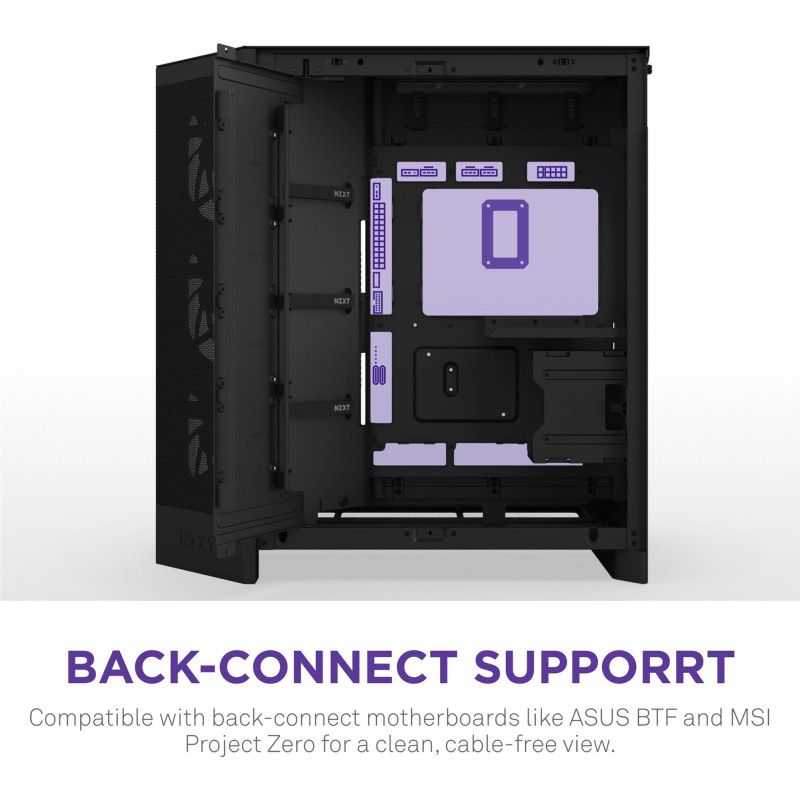 Корпус NZXT H9 Flow Black (CM-H92FB-01)