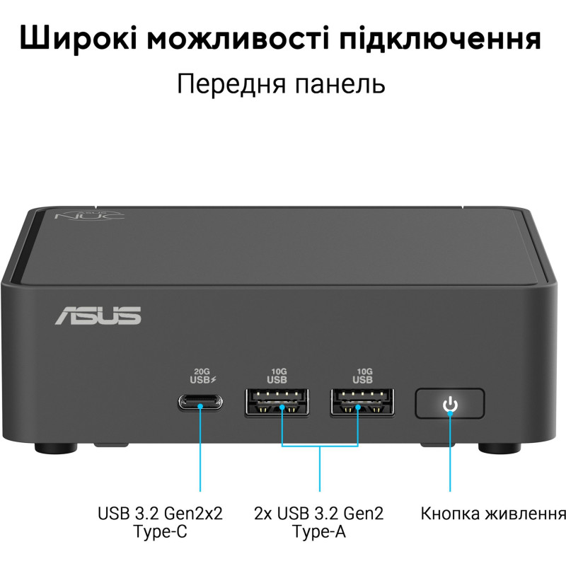 Неттоп ASUS NUC 15 Pro RNUC15CRKI300002 (90AR00R2-M00050)