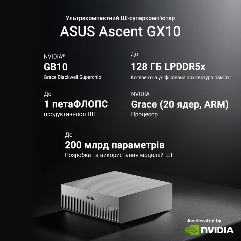 Неттоп ASUS Ascent GX10-GG0003BN (90MS0371-M00030)