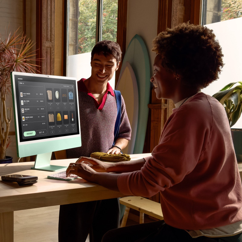 Моноблок Apple iMac 24 M4 Silver (MWUU3)