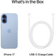Мобільний телефон Apple iPhone 17 256GB Mist Blue (MG6L4)