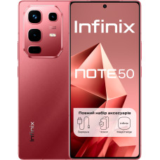Мобільний телефон Infinix Note 50 8/256Gb Burgundy Red (4894947066405)