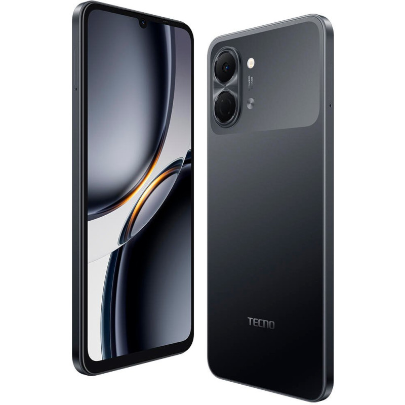 Мобільний телефон Tecno Spark Go 3 (KN3) 4/128GB Ink Black (4894947105272)