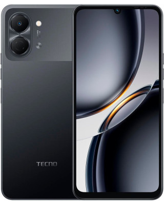Мобільний телефон Tecno Spark Go 3 (KN3) 4/64GB Ink Black (4894947105265)