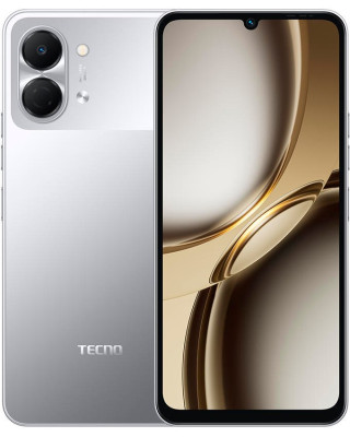 Мобільний телефон Tecno Spark Go 3 (KN3) 4/64GB Titanium Grey (4894947105289)