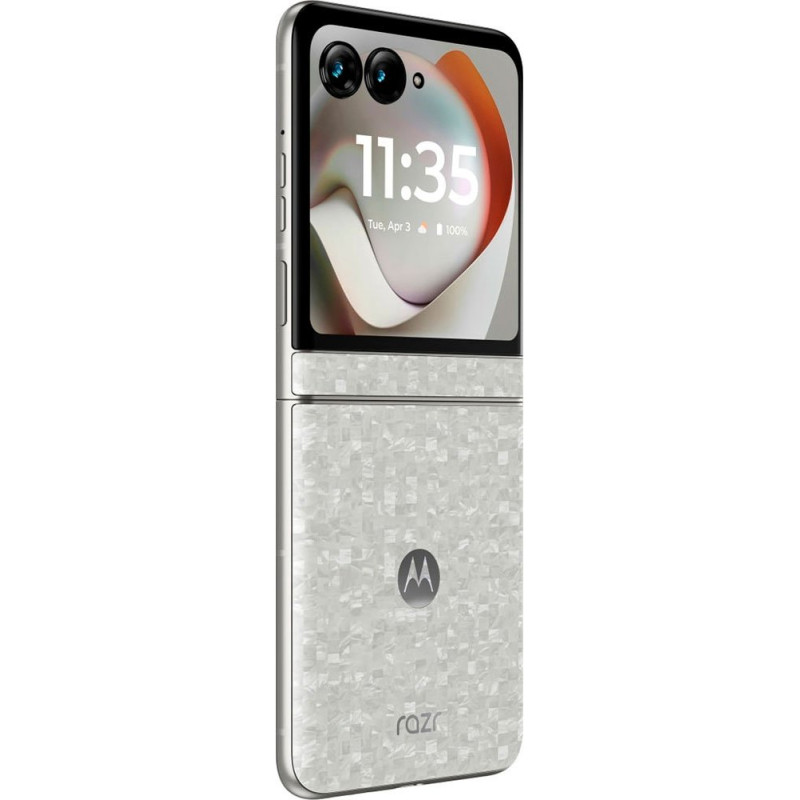 Мобільний телефон Motorola Razr 70 8/256GB Bright White (PBB60008PL)