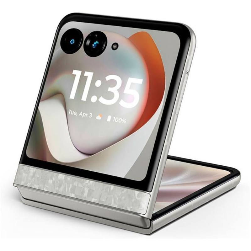 Мобільний телефон Motorola Razr 70 8/256GB Bright White (PBB60008PL)