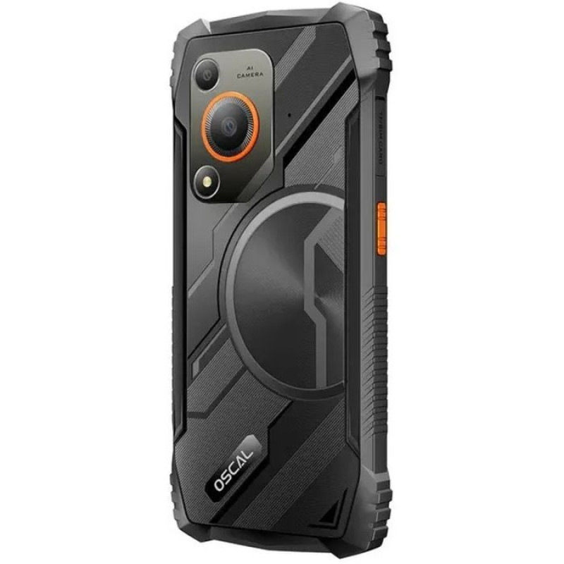 Мобільний телефон Oscal Marine 1 4/128GB Black