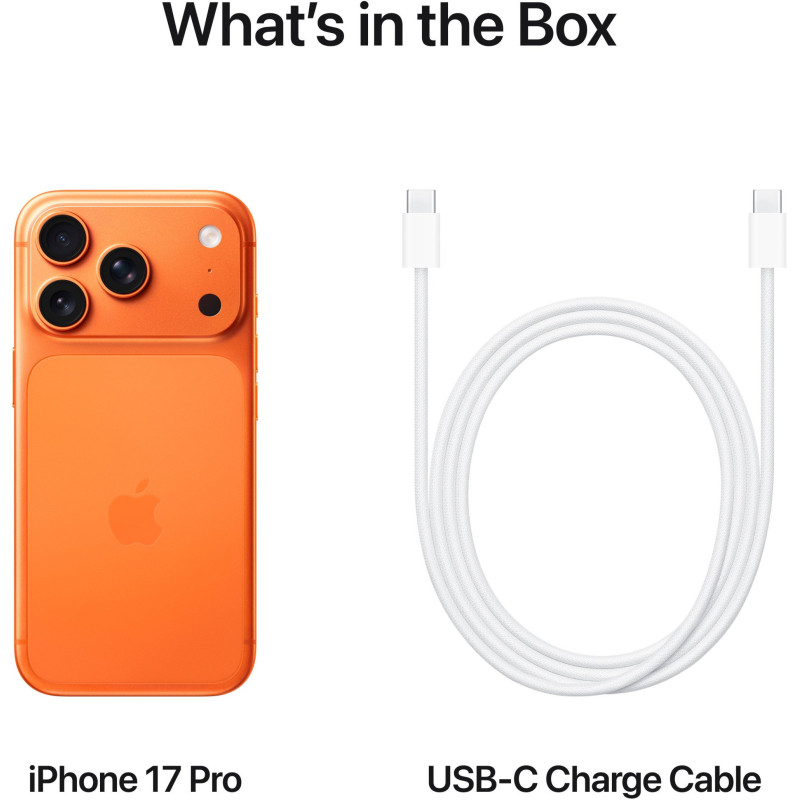 Мобільний телефон Apple iPhone 17 Pro 256GB Cosmic Orange (MG8H4)