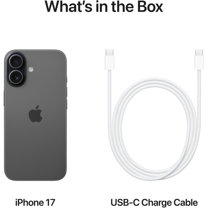 Мобільний телефон Apple iPhone 17 256GB Black (MG6J4)