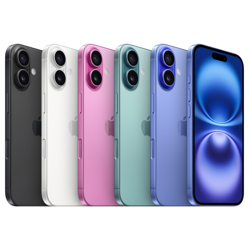 Мобільний телефон Apple iPhone 16 128GB White (MYE93SX/A)