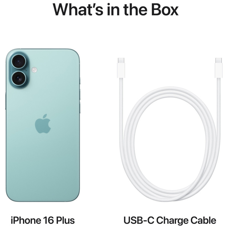 Мобільний телефон Apple iPhone 16 Plus 128GB Teal (MXVY3)