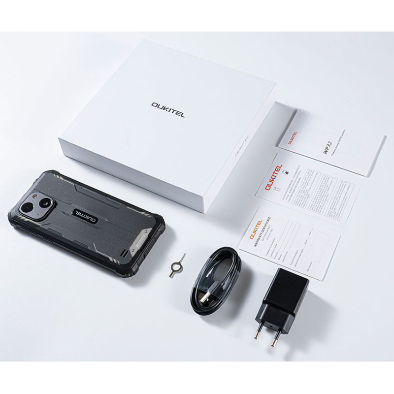 Мобільний телефон Oukitel WP32 4/128GB Black (6931940733014)