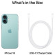 Мобільний телефон Apple iPhone 16 128GB Teal (MYED3)