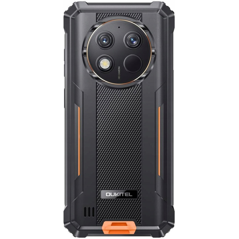 Мобільний телефон Oukitel WP28S 4/128GB Black-Orange (6931940757584)