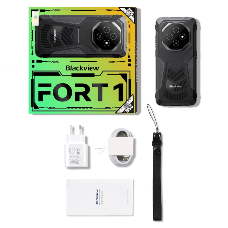 Мобільний телефон Blackview FORT 1 4/128GB Black