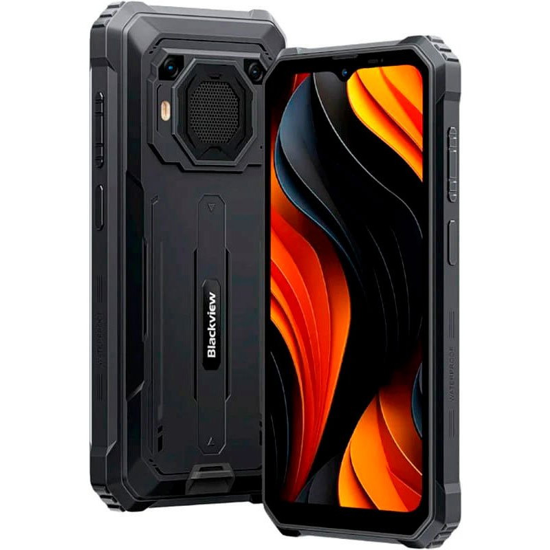 Мобільний телефон Blackview BV6200 Plus 8/128Gb Black (6931548326496)