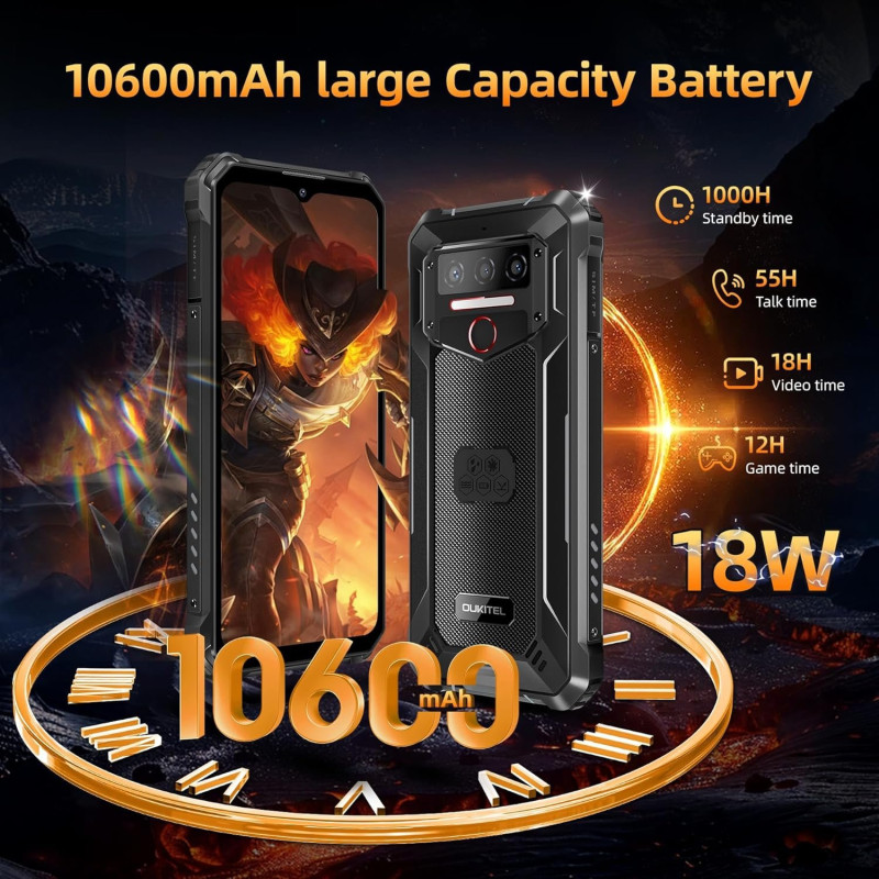 Мобільний телефон Oukitel WP23 Plus 8/256GB Orange