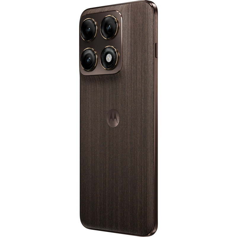 Мобільний телефон Motorola Edge 70 Pro 8/256GB Chicory Coffee (Wood) (PBC20086RS)