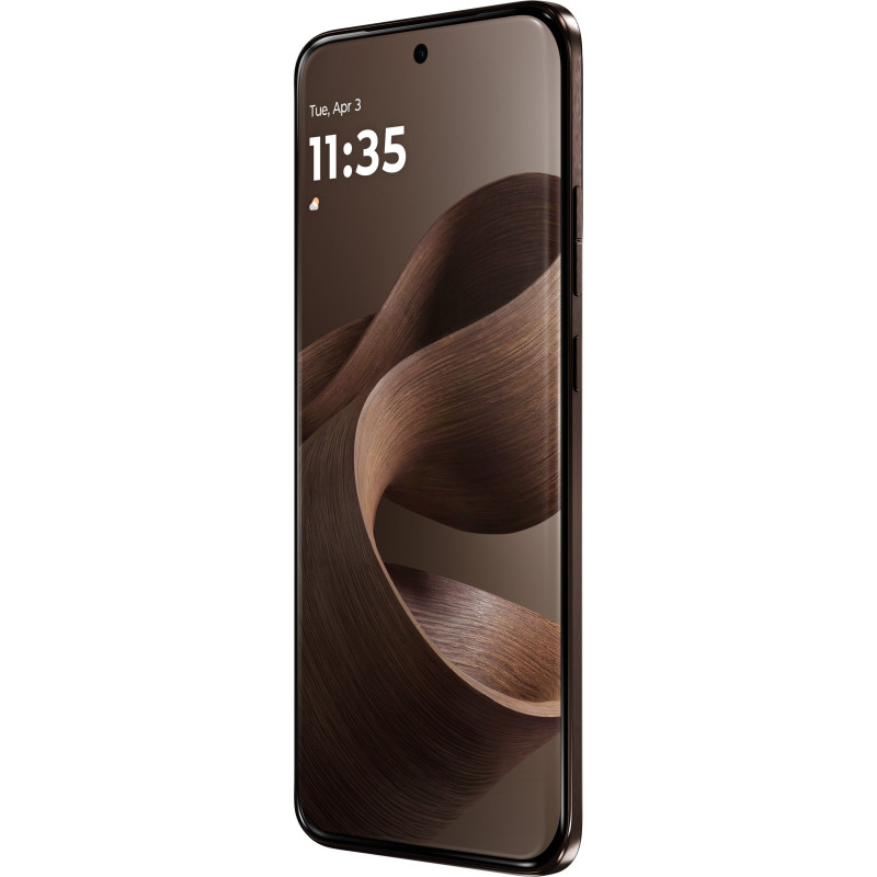 Мобільний телефон Motorola Edge 70 Pro 8/256GB Chicory Coffee (Wood) (PBC20086RS)