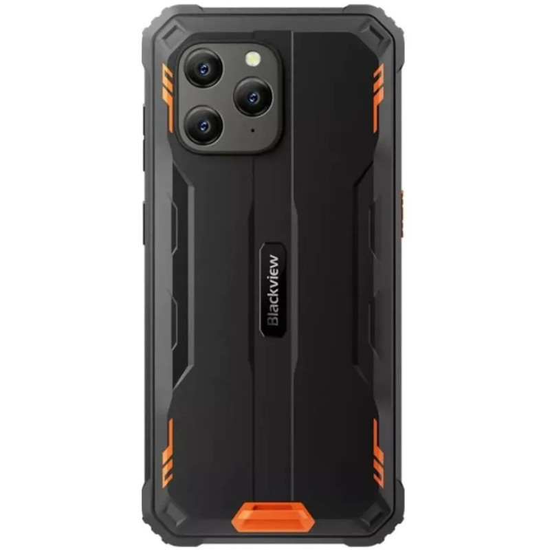 Мобільний телефон Blackview BV5300 Plus 8/128GB Black-Orange (6931548318552)