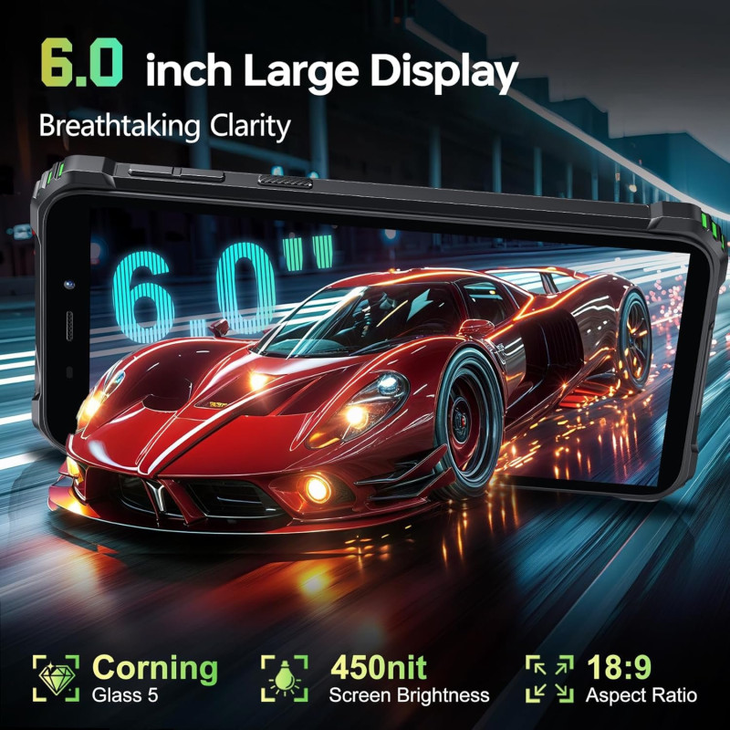 Мобільний телефон Oukitel G3 4/128GB Black