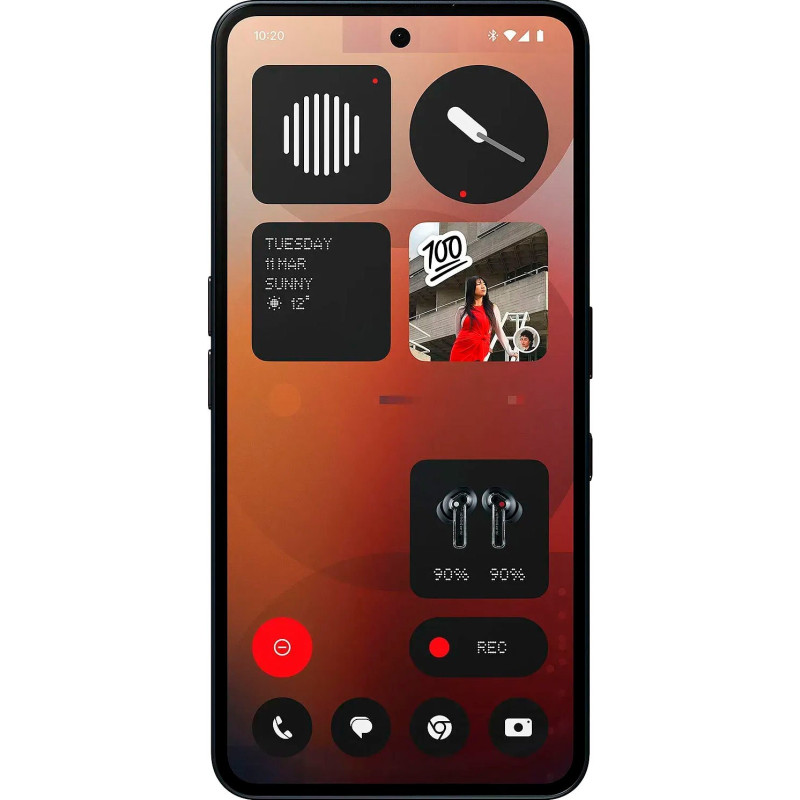Мобільний телефон Nothing Phone (3a) 12/256Gb Black (920021K)