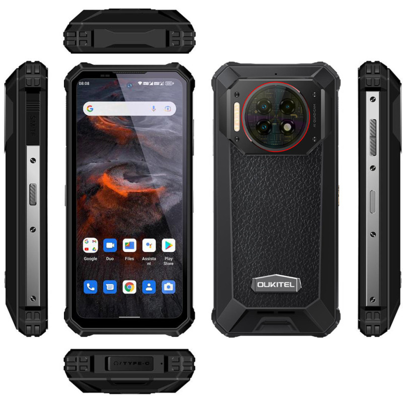 Мобільний телефон Oukitel WP19 pro 8/256GB Black (6931940735711)