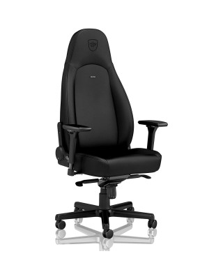 Ігрове крісло Noblechairs ICON високотехнологічна штучна шкіра, чорний