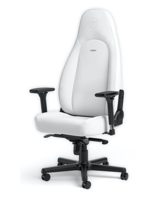 Ігрове крісло Noblechairs ICON високотехнологічна штучна шкіра, білий