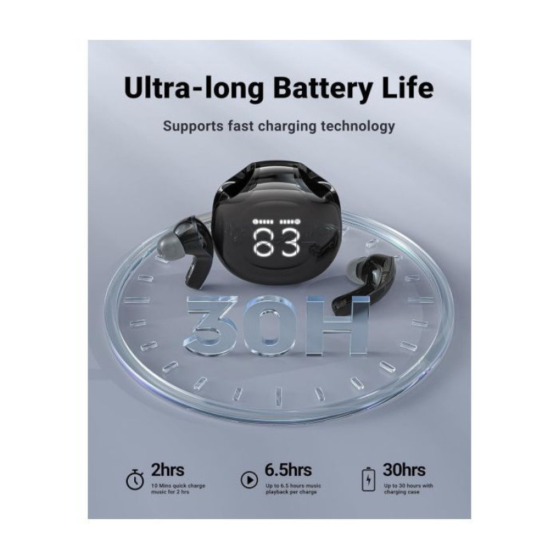 Навушники Acefast T9 obsidian black