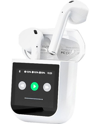 Навушники BAVIN BAVIN-81 Hi-Res LCD Tough White (HB-BA-81-WH)