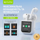 Навушники BAVIN BAVIN-81 Hi-Res LCD Tough White (HB-BA-81-WH)