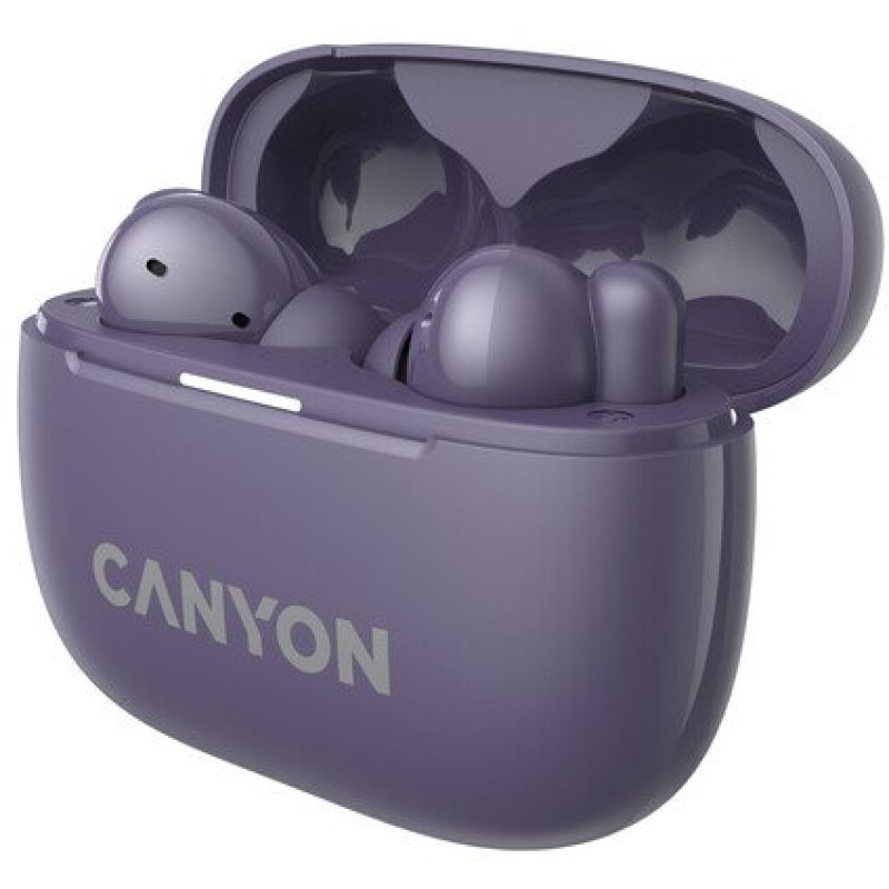 Навушники Canyon TWS-10 OnGo ANC ENC Purple (CNS-TWS10PL)