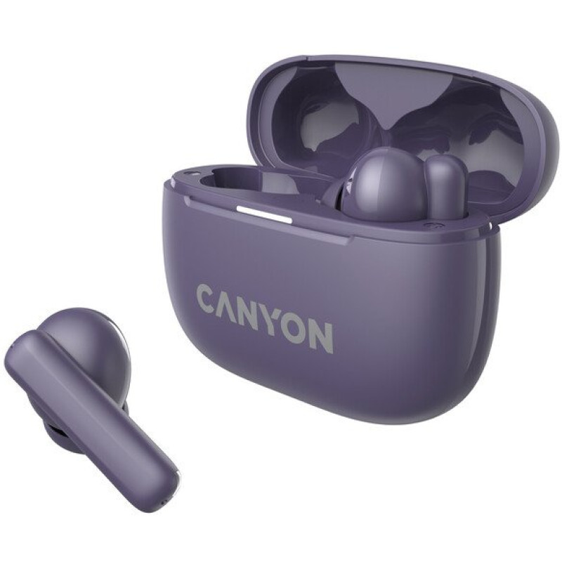 Навушники Canyon TWS-10 OnGo ANC ENC Purple (CNS-TWS10PL)