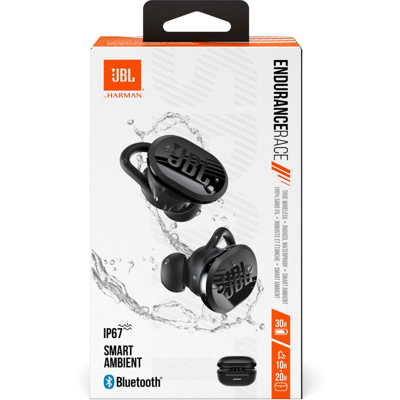 Навушники JBL Endurance Race TWS Black (JBLENDURACEBLK)
