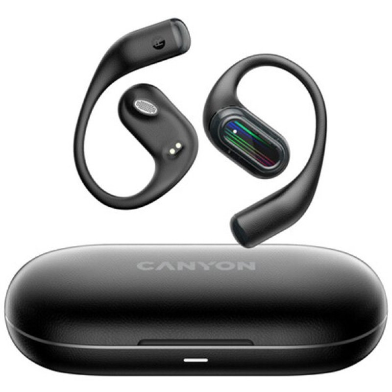 Навушники Canyon OnFlow 12 OWS ENC Black (CNS-TWS12BK)