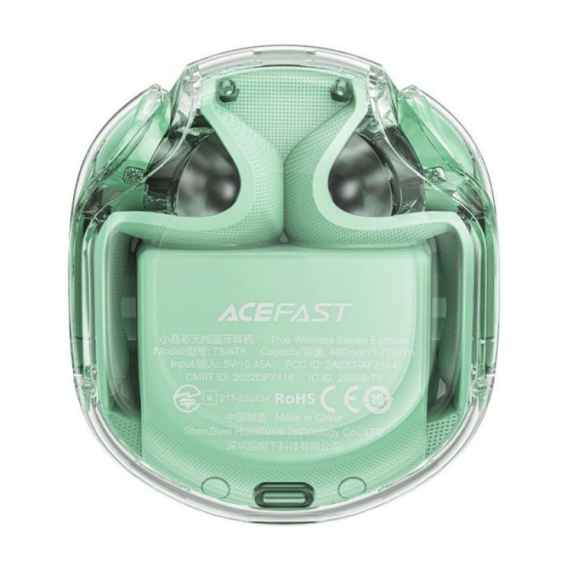 Навушники Acefast T8 mint green
