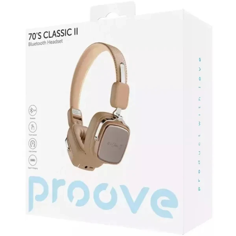 Навушники Proove 70's Classic II Beige (HPCL20010007)