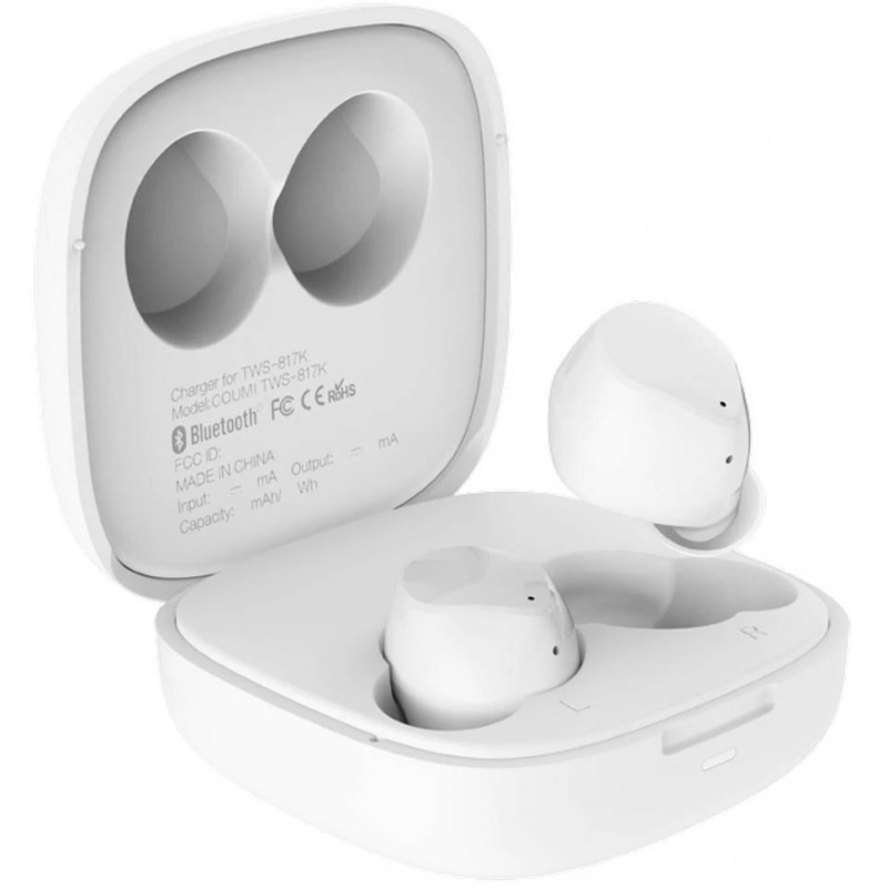 Навушники Tecno Hipods H2 White (4895180756405)